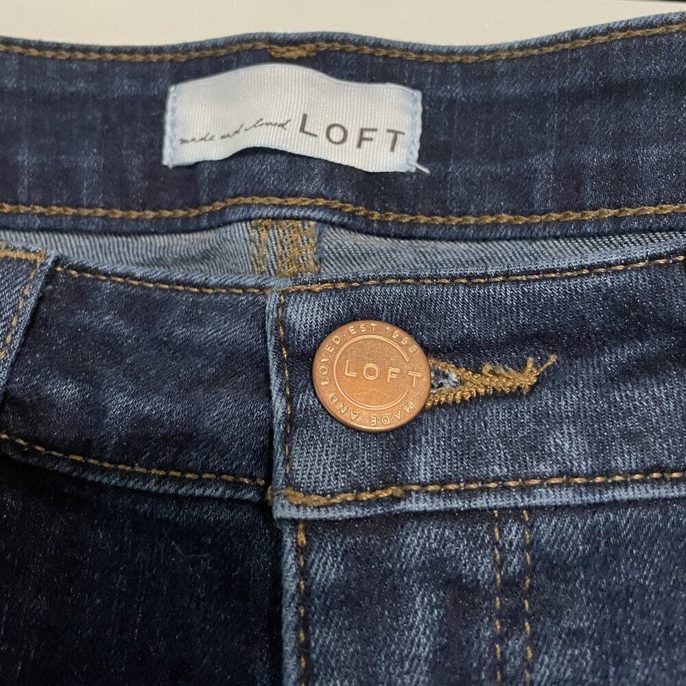Ann Taylor High Rise Skinny Jeans - Curvy Fit Size 28/6 - Picture 7 of 7
